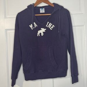 Fundy Resort MAINE Moose Hoodie - size M medium